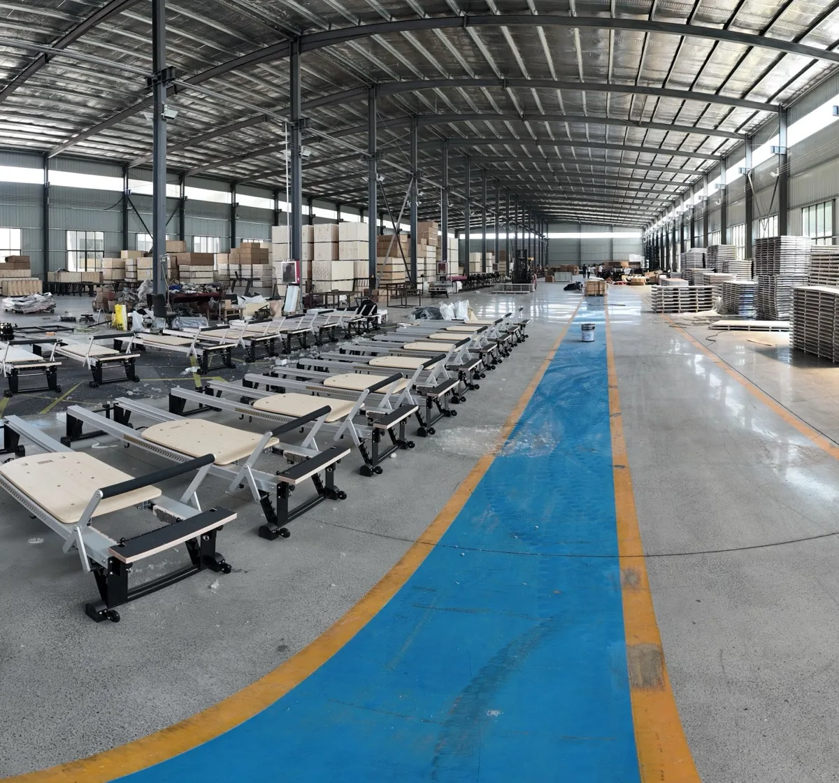 Wide view of production and warehouse floor