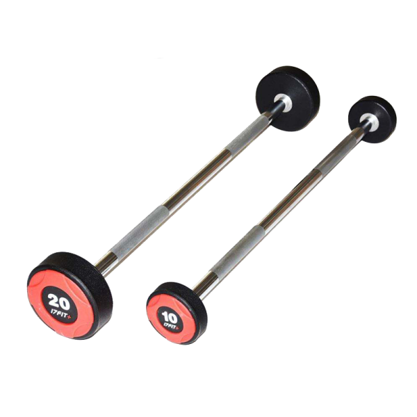 TK4-A023	17Fit CPU Round Steel Material Fixed Barbell (kg)