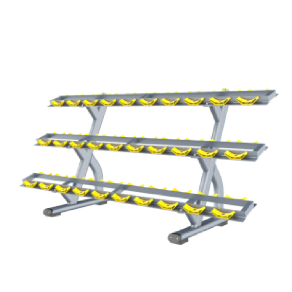 TK3-FF72	Triple Dumbbell Rack