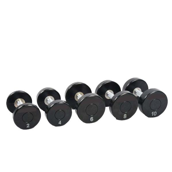TK4-A004	LifeFitness CPU Round Steel Dumbbell (kg)