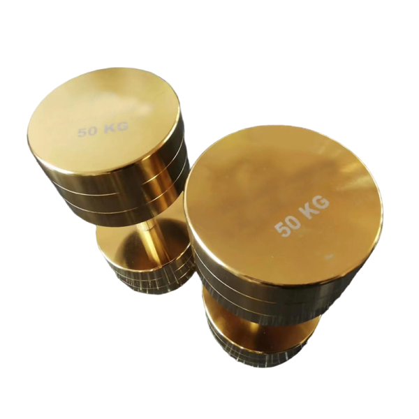 TK29-A33	GOLD Chrome-Plated Dumbbell